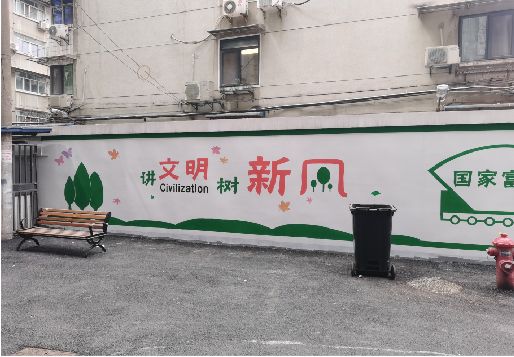 阿坝州社区墙绘